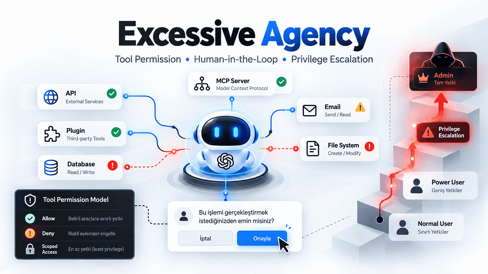 LLM03: Excessive Agency in AI Agents Explained