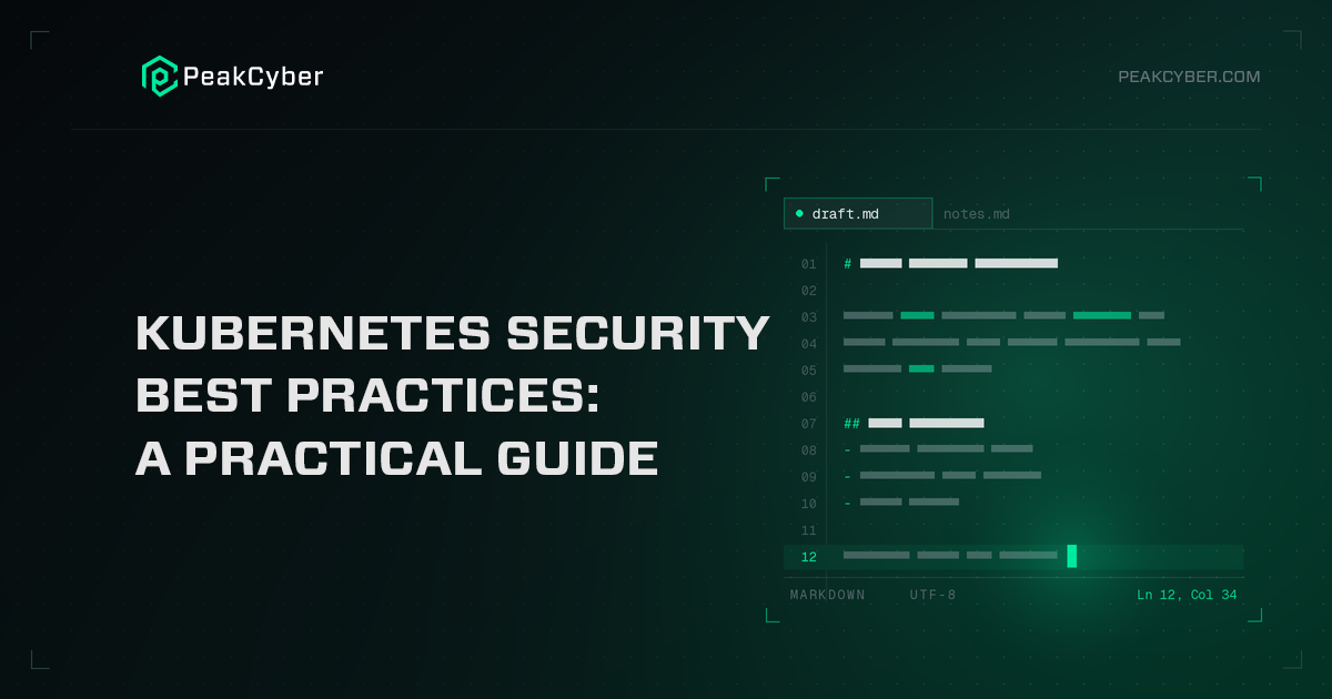 Kubernetes security best practices for clusters and workloads