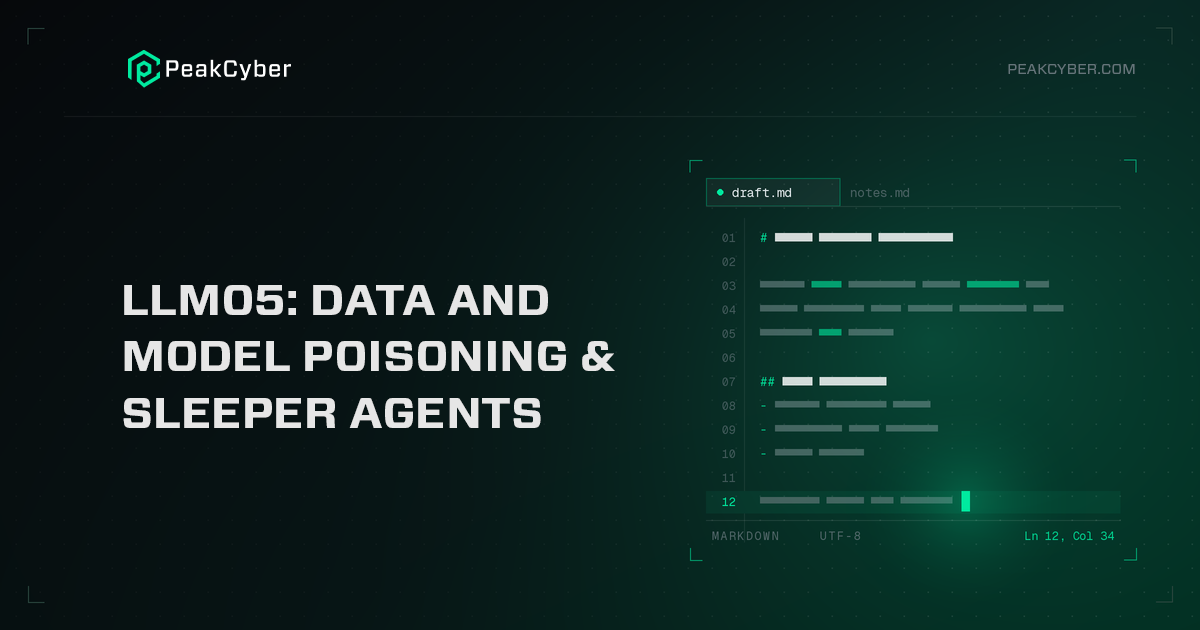 LLM05- Data and Model Poisoning & Sleeper Agents
